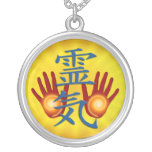 Manos de Reiki Collar Personalizado