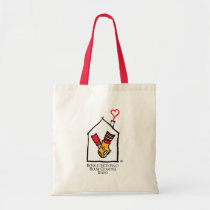 Manos de Ronald McDonald bolsas