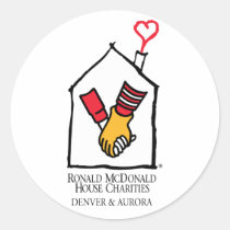 Manos de Ronald McDonald pegatinas