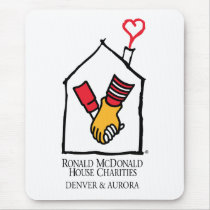 Manos de Ronald McDonald alfombrillas de raton 