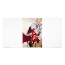 Manos de Santas Tarjeta Personal Con Foto