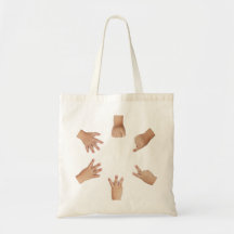 Manos del bebé bolsas