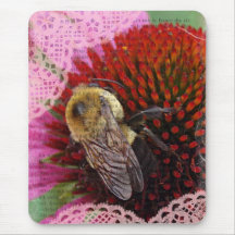 Manosee la abeja alfombrillas de raton