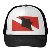 Manta Ray Hat Bones