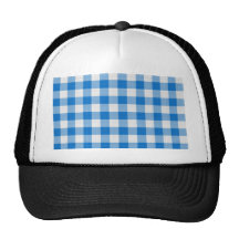 mantel azul gorros bordados