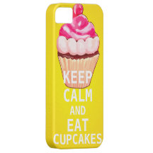 MANTENGA TRANQUILO Y coma las magdalenas iPhone 5 Case-Mate Funda