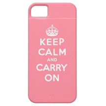 ¡Mantenga tranquilo y continúe el caso de Iphone 5 iPhone 5 Carcasa