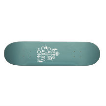 Mantenga tranquilo y lleve los monos - todos los c tabla de skate