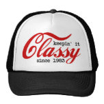 Manteniéndolo con clase gorras