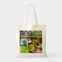 Manteniéndolo hermoso bolsas lienzo