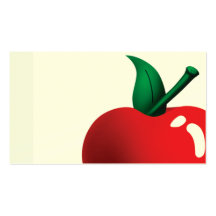 manzana al día tarjetas personales