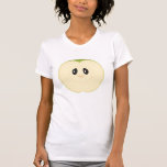 manzana verde también camisetas