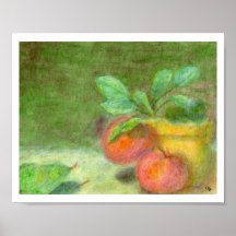 Manzanas y pera, poster