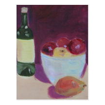 "Manzanas y pera " Tarjetas Postales