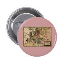 Mapa 1721 de Europa Pin