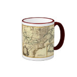 Mapa 1778 de Canadá y de los Estados Unidos Tazas