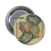 Mapa 1823 de Irlanda por el JR que coloca de Lucas Pins