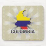 Mapa 2,0 de la bandera de Colombia Alfombrillas De Raton