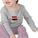 Mapa 2,0 de la bandera de Egipto Camisetas