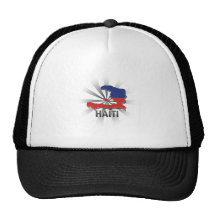 Mapa 2,0 de la bandera de Haití Gorras