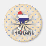 Mapa 2,0 de la bandera de Tailandia Iman De Nevera