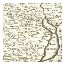 Mapa antiguo de las invitaciones de Miztvah de la  Anuncios Personalizados