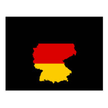 MAPA DE ALEMANIA POSTAL