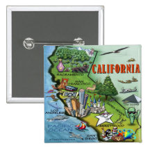 Mapa de California Pin
