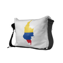MAPA DE COLOMBIA BOLSA MESSENGER