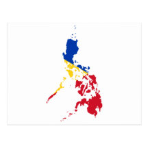 MAPA DE FILIPINAS POSTAL