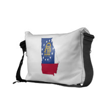 MAPA DE GEORGIA BOLSA DE MENSAJERIA 