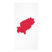 Mapa de Ibiza Tarjetas Personales Con Fotos
