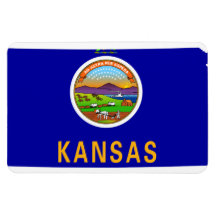 MAPA DE KANSAS IMAN DE VINILO