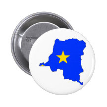 Mapa de la bandera de Congo Kinshasa del mismo tam Pins