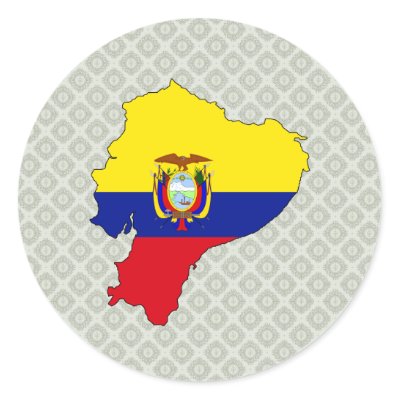 Mapa de la bandera del Ecuadorian para cualquier persona o en de Ecuador