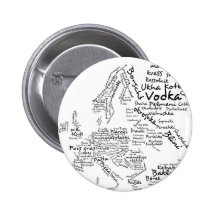 Mapa de la comida de Europa Pin