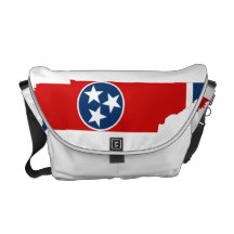 MAPA DE TENNESSEE BOLSA DE MENSAJERIA 