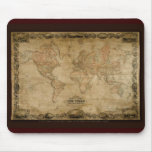 Mapa de Viejo Mundo de COLTONS c1847 Tapetes De Ratones