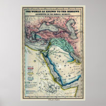 Mapa de 'World de Noah Poster
