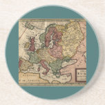 Mapa del anticuario 1721 de Europa del Moll de Her Posavaso Para Bebida