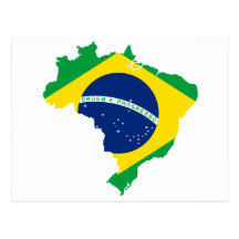 MAPA DEL BRASIL TARJETAS POSTALES