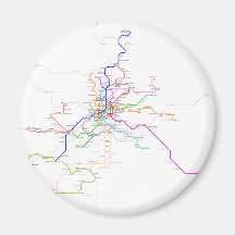 Mapa del metro de España-Madrid Iman