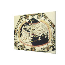 Mapa del mundo impresion en lona
