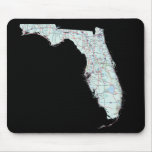 Mapa Mousepad de la Florida alfombrillas de raton 