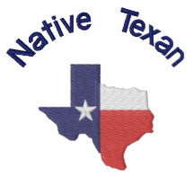 Mapa nativo de la bandera del Texan