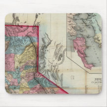 Mapa oficial del estado de California Tapete De Raton
