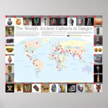mapa poster