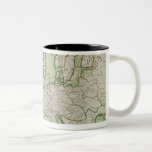 Mapa que ilustra el ataque naval contra Inglaterra Tazas De Café