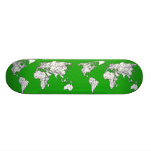 Mapa verde claro monopatines