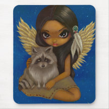 "Mapache" Mousepad de Brother Alfombrilla De Ratones